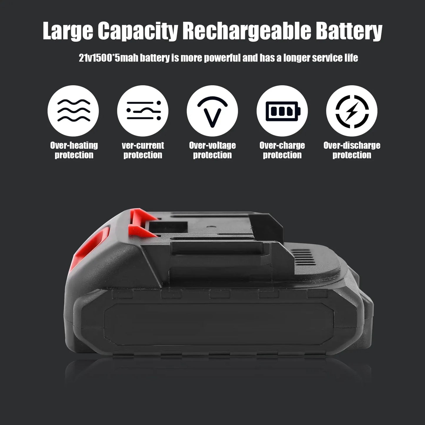 Mini tronçonneuse sans fil de 6 pouces, scie électrique