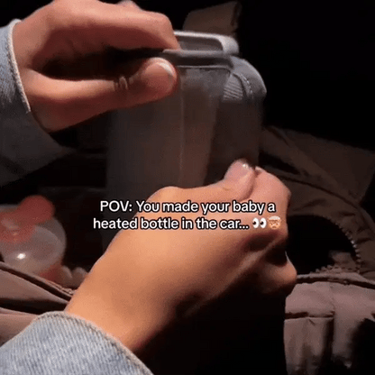 Chauffe-biberon pour bébé à emporter